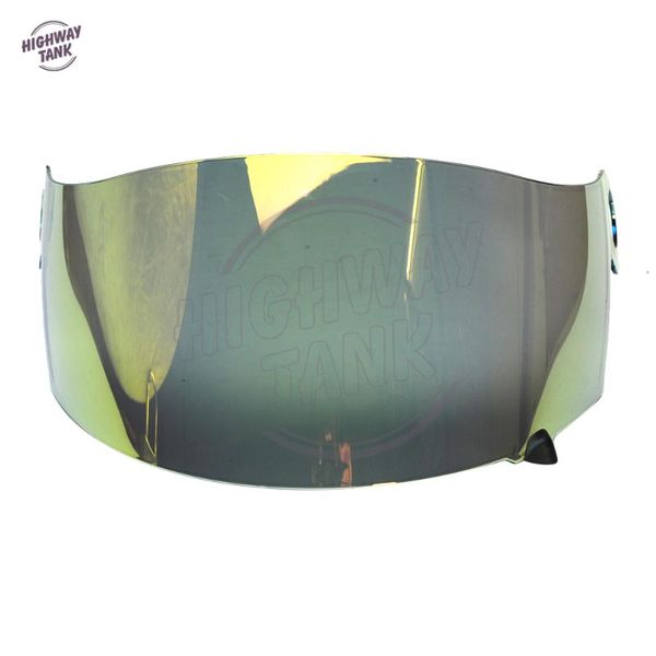

1 pcs gold motorcycle helmet visor lens full face shield case for suomy spec 1r spec-1r extreme apex visor mask