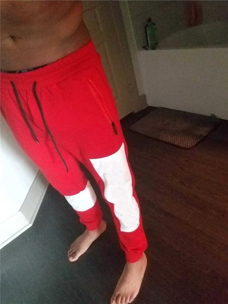 

fashion mens designer track pants brand pants joggers casual style embroidery side budge with letter drawstring men women active sweat pants, Black