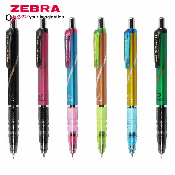 

1pcs limited japanese zebra ma85-a1 vitality series delguard anti-break core 0.5 automatic pencil, Blue;orange