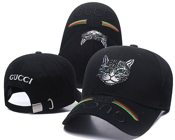 

Вышитые Cat шапки регулируемые Snapback бейсболки дешевые Гольф мяч шапки мужчины La шл