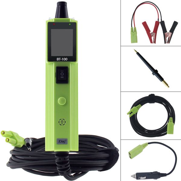 

bt-100 battery tester auto diagnostics tool electrical system circuit tester