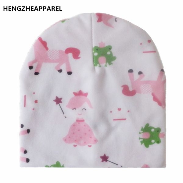 

2017new cotton cartoon spring baby wear caps boys girls scarf children kids beanie collars child hats price is for one pc only
