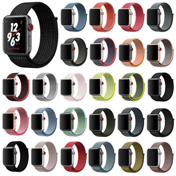 

Nylon trap for apple watch band 42mm 38mm iwatch 4 band 44mm 40mm bracelet belt loop watchband for iwatch 4 3 2 1