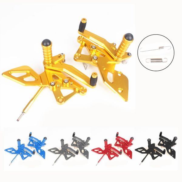 

for yamaha mt-03 yzf r3/r25 2015 2016 aluminum adjustable rearsets footrests foot pegs pedals