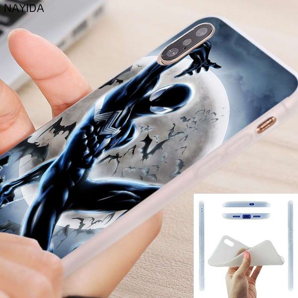 

soft phone case for iphone 11 pro x xr xs max 8 7 6 6s 6plus 5s s10 s11 note 10 plus huawei p30 xiaomi cover venom spiderman