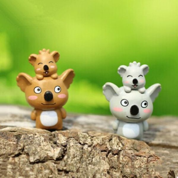2020 Mini Mother And Son Koala Decoration Supplies Moss Micro