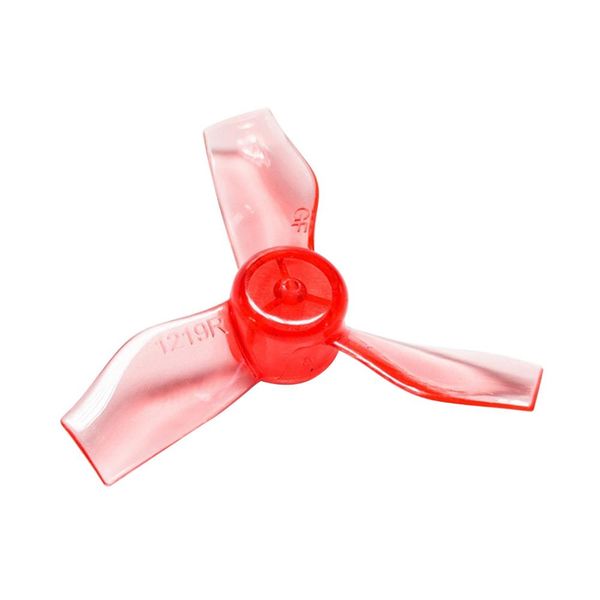 

gemfan 1219 31мм 3-blade 1 мм монтажное отверстие cw ccw пропеллера 8pcs - красный