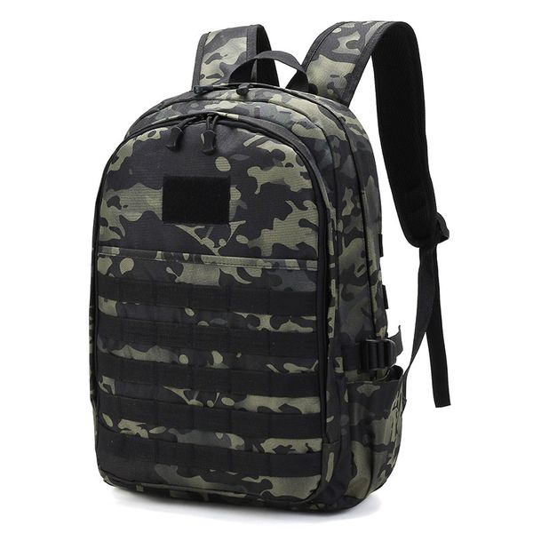 

popular jedi survival eating chicken backpack three level backpacking mountaineering double shoulder camouflage waterproof tactics 3d double