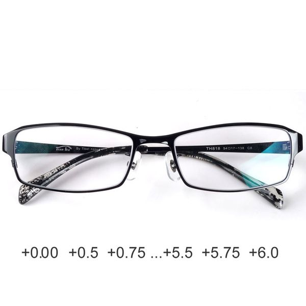 

anti reflective reading glasses men women pure titanium anti-radiation, White;black