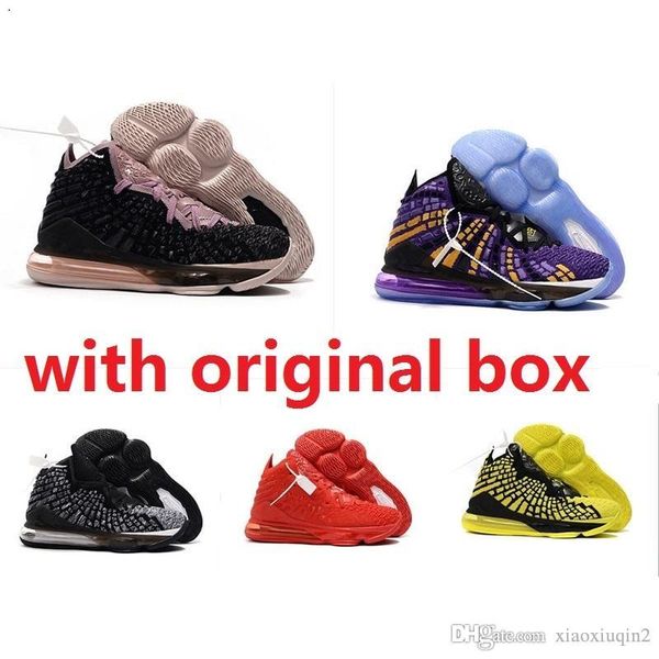 

new mens lebrons 17 xvii basketball shoes for sale retro lebron james 17s mvp bhm oreo kids women sneakers boots original box 7-12