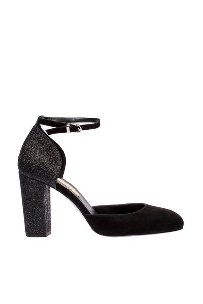 

pearl black women 's classic high-heeled shoes 120130003687