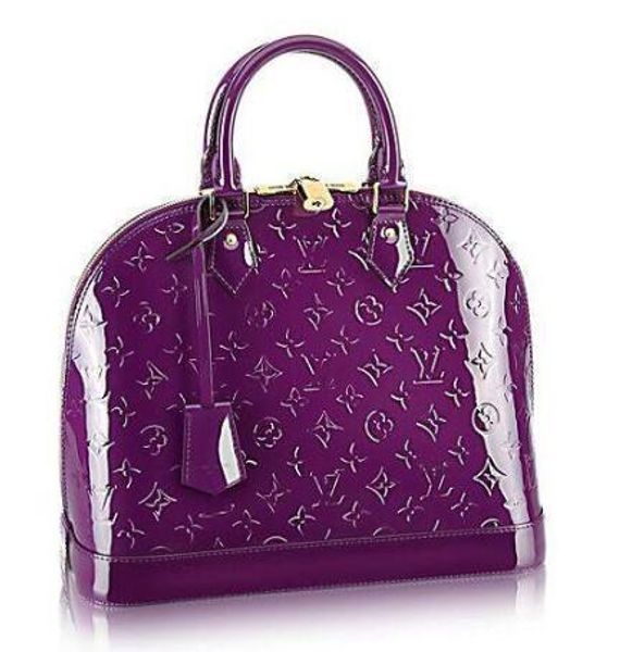 

Patent leather handbag m90099 verni leather alma mm oxidized real leather iconic bag houlder bag tote cro body bu ine bag