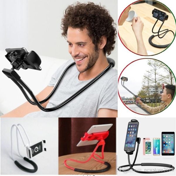 

n flexible long arms lazy stand clip holder for mobile phone tablet pc deskbed