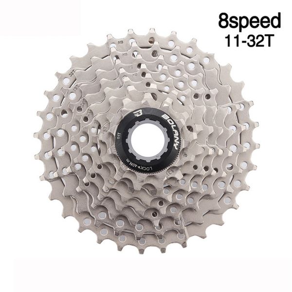 

8s 8 speed 8speed cassette 11-32t heel flywheel sprocket compatible steel cog mountain road bike wheel bicycle 32 t