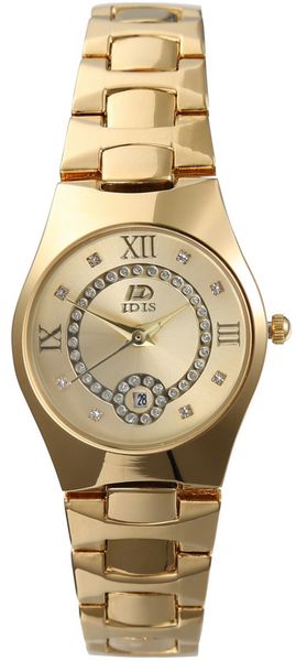 

idis леди наручные часы мужские часы моды luxury business watch, Slivery;brown