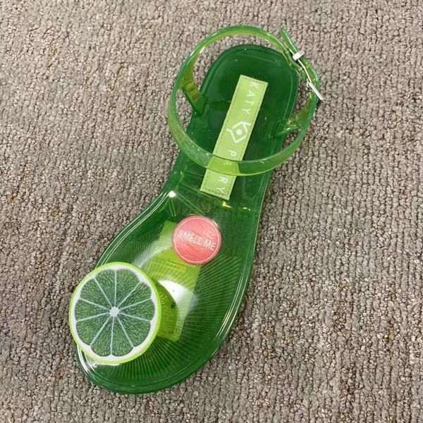 

brand watermelon 2020 new flat melissa for women sandals female jelly shoes adulto mulher, Black