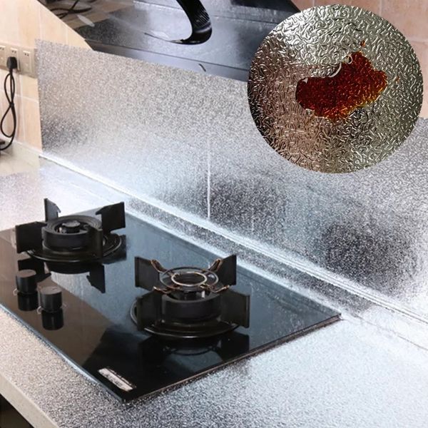 

stainless steel contact paper removable wallpaper peel and stick oil-proof rust resistant self adhesive film for refrigerators washing