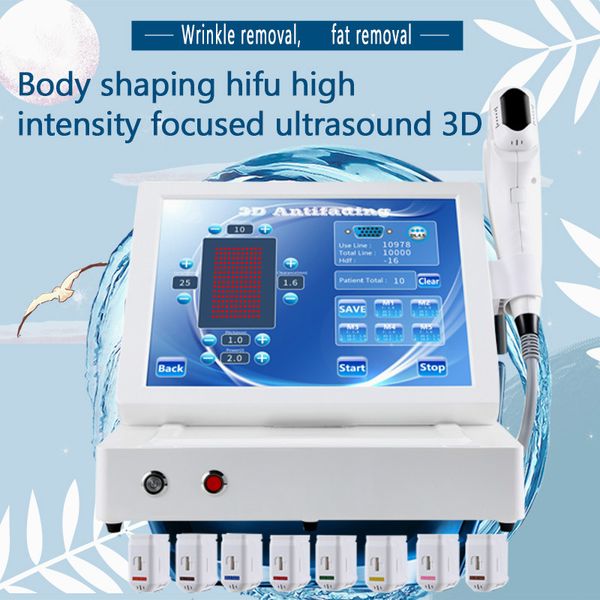 

2020 wholesale price hifu 3d wrinkle removal machine 3d hifu focused ultrasound 11 lines hifu machine ce certification