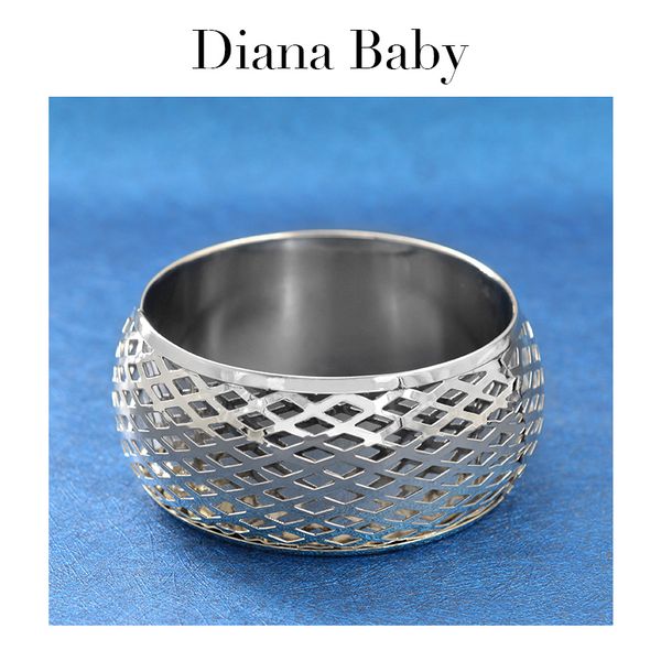 

diana baby jewelry vintage jewelry findings big round bangle for women fashion bangle bracelet for party, Black