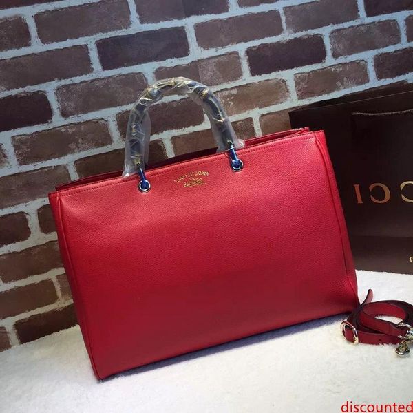 

luxury quality brand design letter embossing handbag large shopping tote bag women genuine leather 323658 xxxl travel bag