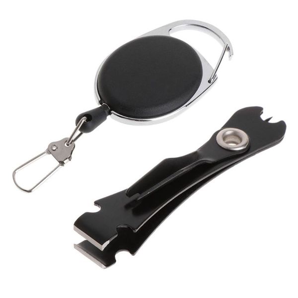 

1 set fishing knot tying tool line cutter stretchable buckle tackle portable tackle accessories w20