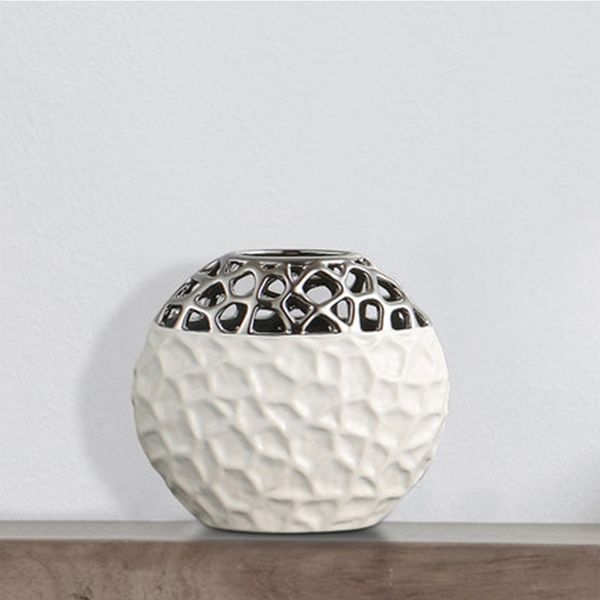 

sitting room flower vase arrangement dry flower ceramic decoration