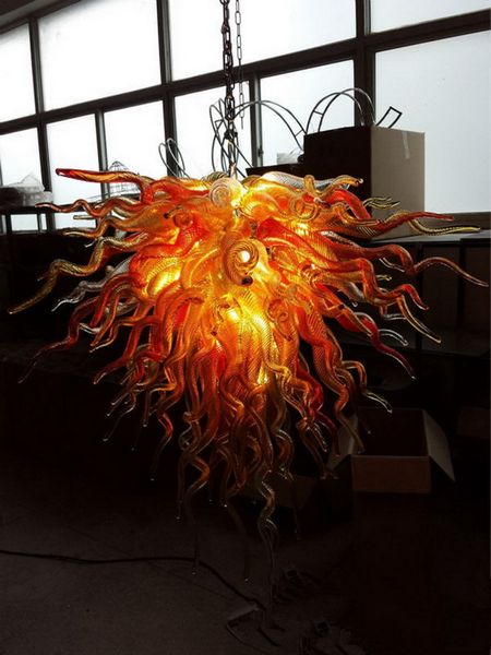 

modern blown glass chandelier led light source ac 110v 120v 220v 240v murano glass chihuly style chandelier