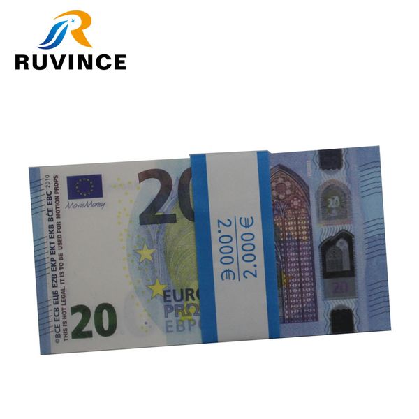 

Play money toy 100 pack copy euro bill reali tic play that look real double ided pretend prop