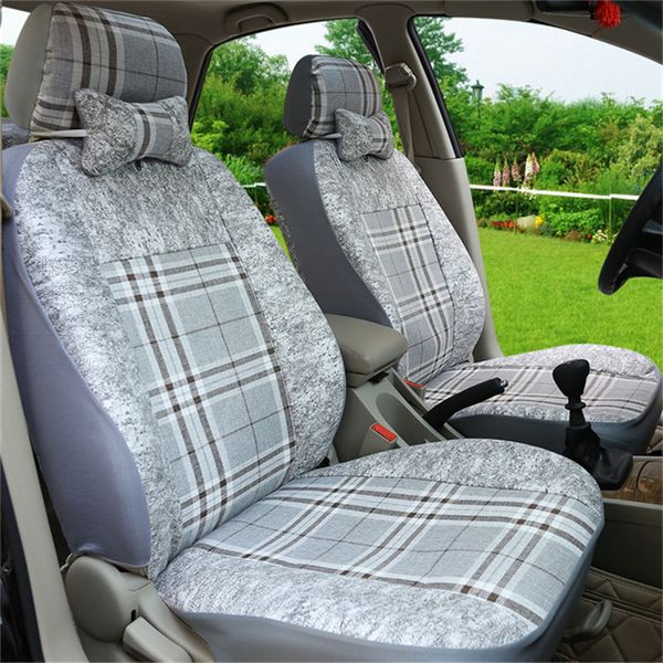 Universal All Inclusive Car Seat Cover Cloth Full Seat Covers Fittings Auto Interior Car Accessories Suitable For Car Care Seat Protector Cheap Seat