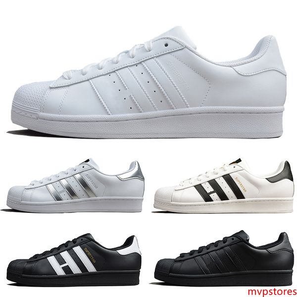 

2019 superstar white black pink blue gold superstars 80s sneakers super star women men sport casual shoes size 36-44