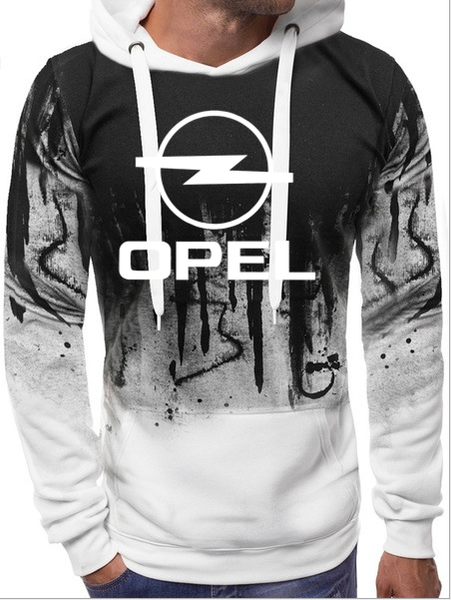

opel hoodie various sizes & colours car enthusiast vauxhall opel badge, Black