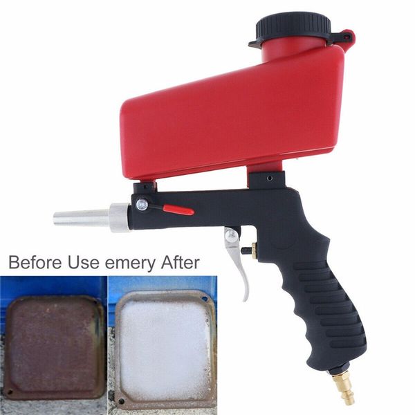 

portable gravity sandblasting gun pneumatic sandblasting set small sand blasting machine adjustable pneumatic gun