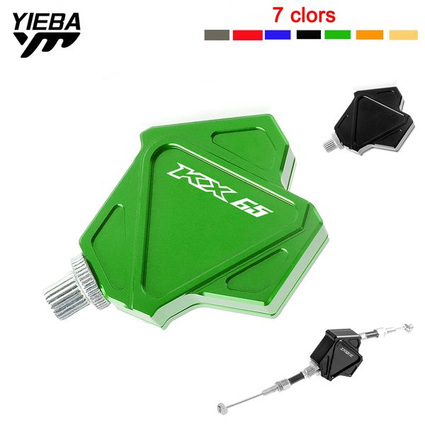 

for kx 65 kx65 2000-2020 2019 2018 2017 2016 motorcycle aluminum stunt clutch lever easy pull cable system motocross