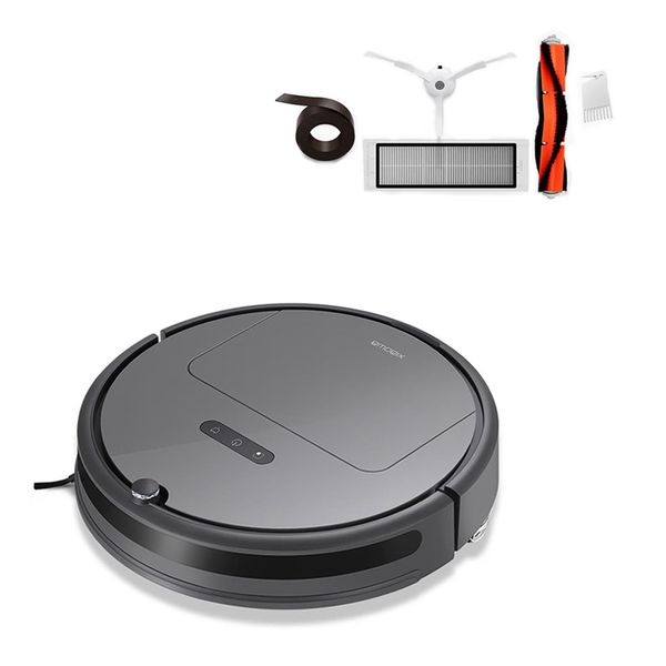 

робот xiaowa plus e35 робот-пылесос + 2 боковых щетки + 2 чистящих фильтра + 1 подвижная щетка