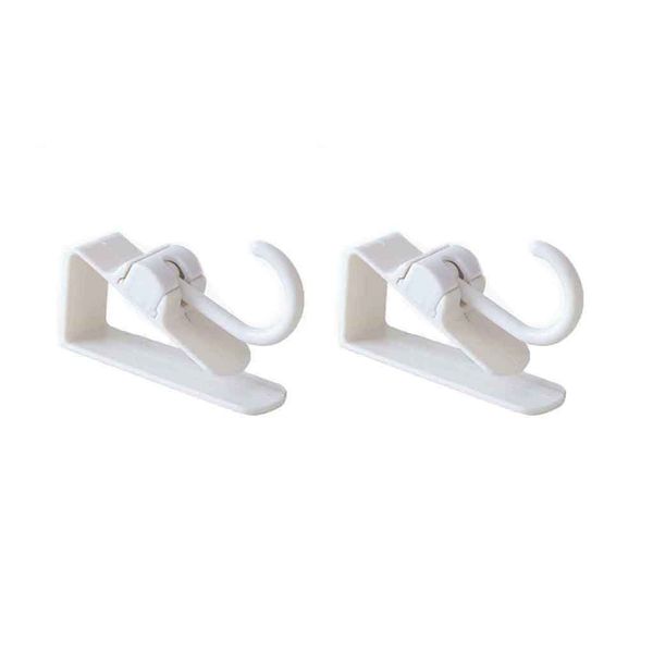 

2019 new 2/4/8pc door hooks rotatable hanging holder storage hook organizer bathroom #nn723
