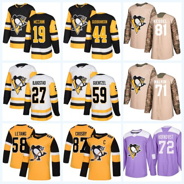 

Womens 44 Erik Gudbranson Kris Letang Pittsburgh Penguins Jersey Jared McCann Sidney Crosby Evgeni Malkin Hornqvist Phil Kessel Pettersson