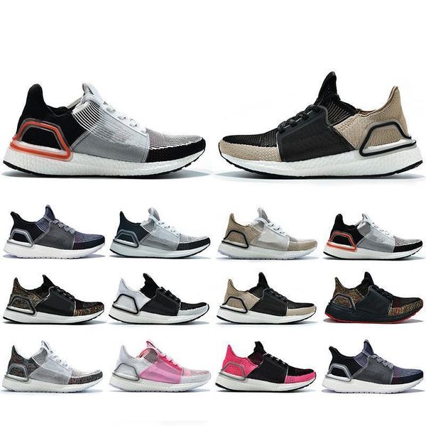 

новое поступление ультра 2019 кроссовки для мужчин женщин облако белый черный темный пиксель прелестный прозрачный коричневый primeknit спор