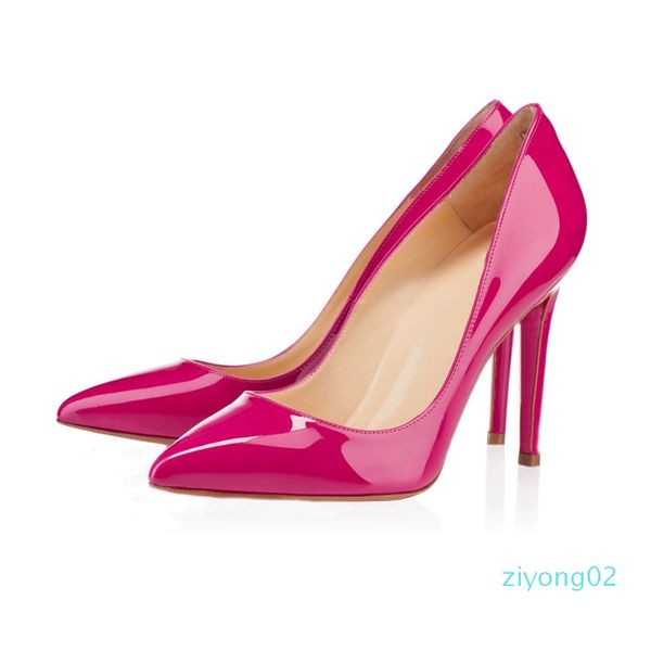 

fashion luxury designer women shoes high heels red bottom so kate style 8cm 10cm 12cm round pointed toes pumps bottoms dress sneakers z02, Black