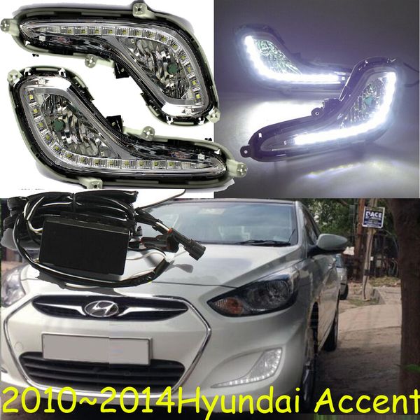 

2012~2014 accent daytime light,solaris,led,accent fog lamp;verna;ix45,santa fe,ix35,genesis,excel,i10,i20,tucson,xg300