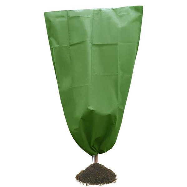 

plant cover winter warm cover tree shrub plant protecting bag frost protection for yard garden plants small tree against cold