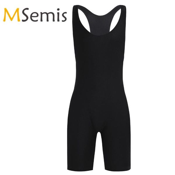 

mens wrestling bodysuit singlet boxer briefs shorts tight bodysuit underwear gymnastics leotard wrestling singlet sport