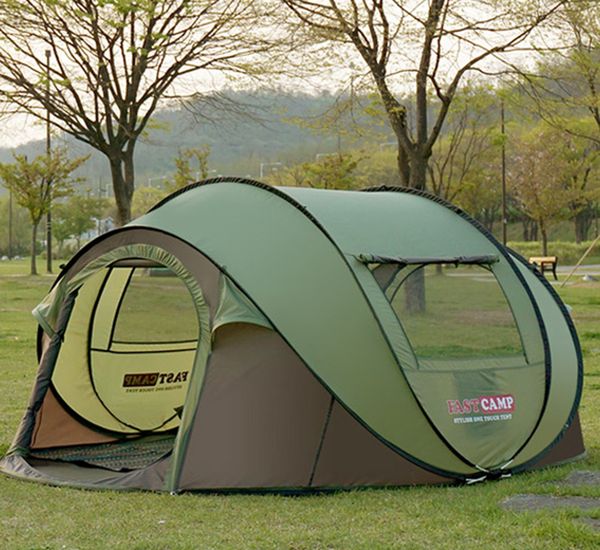 

2017 the latest super large 4~5 people tent to avoid building automatic tent speed open outdoor camping beach