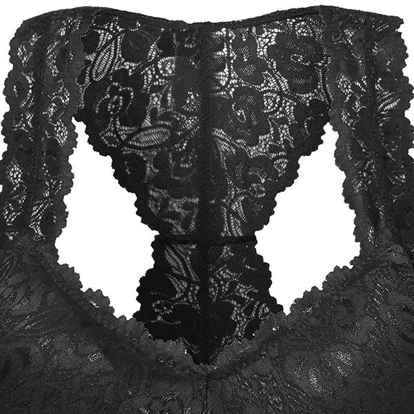 

women bra lingerie sleepwear floral sheer crop lace vest bralette bra fashion seamless bra lingerie #w, Black;white