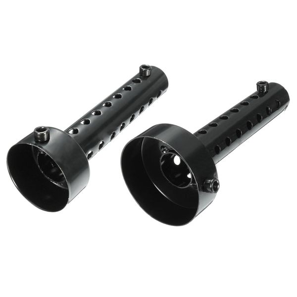 

2pcs universal motorcycle exhaust can muffler baffle db killer 48mm/60mm black
