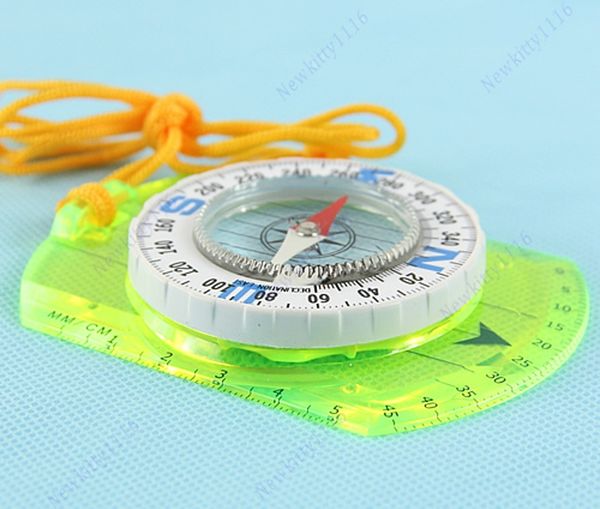 

travel navigation baseplate ruler map scale compass scouts camping hiking green q6pb