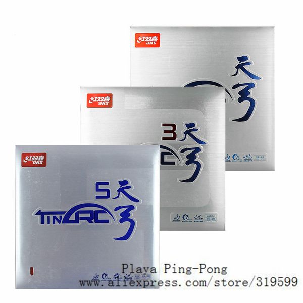

playa pingpong] dhs tinarc tin arc tinarc3 tinac5 pips-in table tennis rubber with high elastic flexibility cake sponge