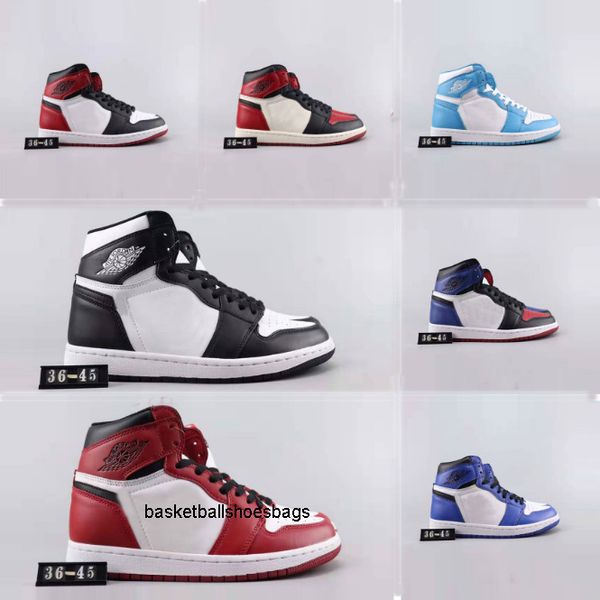 

1 версия top basketball фабрика обуви top 3 chicago black бред toe royal blue мужские тренеров новые 2019 из натуральной кожи тапки