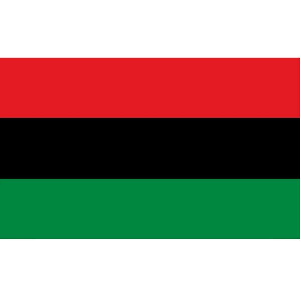 Bandeira americana 90x150cm Preto Libertação Unia Pan Afro Africano 3x5 ft personalizado África US bandeira Flags Red Back verde com duas guarnições