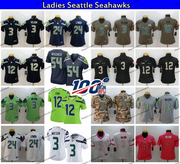 girls russell wilson jersey