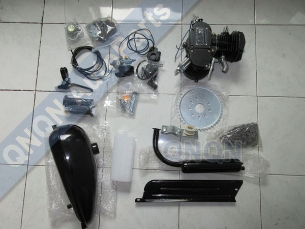 

80cc 2-stroke motorized gas engine motor kit set for bicycle bike (ce certification